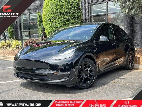 TESLA MODEL Y 2021 5YJYGDEE8MF108366 image